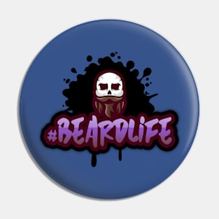 #beardlife logo Pin