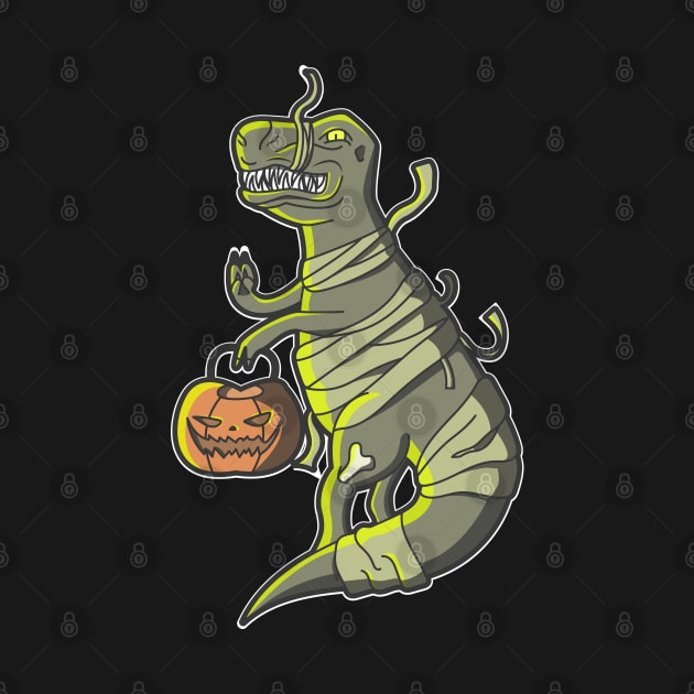 mummy t rex by ArtStopCreative