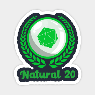 Natural 20 Magnet