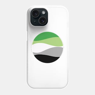 Aromantic Waves Circle Phone Case