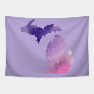 Watercolor Michigan Tapestry