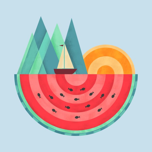 Nature Watermelon by coffeeman