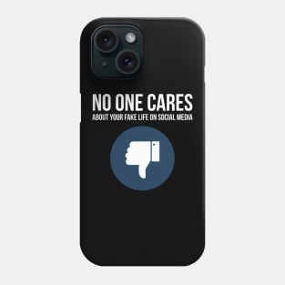 Social Media Fake Life Phone Case