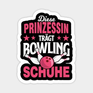 Bowling Princess Magnet