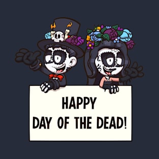 Happy Day Of The Dead Kids T-Shirt