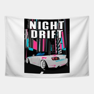 Honda S2000 Night Drift Tapestry