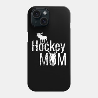 American Hockey Mom in White and Black Phone Case