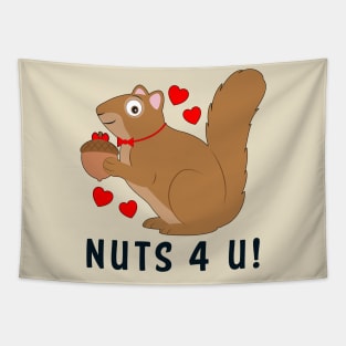 Cute Squirrel Nuts 4 U! Tapestry