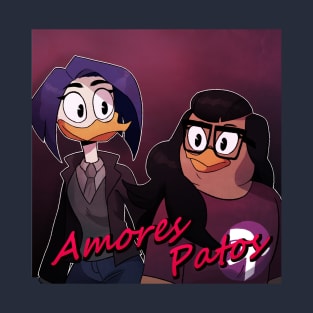 Amores Patos Podcast Logo T-Shirt