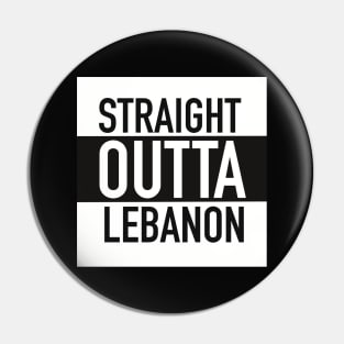 STRAIGHT OUTTA LEBANON Mugs Coffee Mugs T-Shirts Stickers Pin