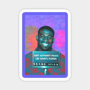 Deion Sanders Prime Mugshot Magnet