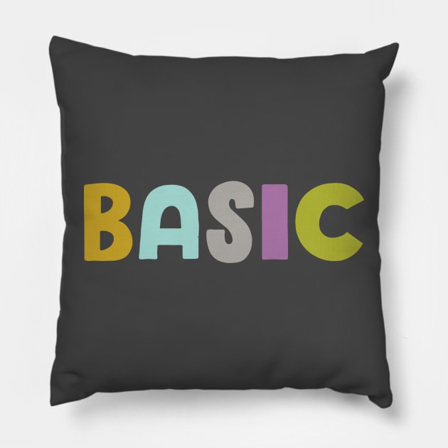 Basic Pillow by greenoriginals