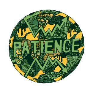 Forrest Green Circle of Patience T-Shirt