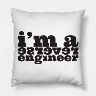 Reverse Engineer Pillow