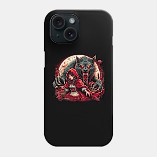 Red Coat Girl Phone Case