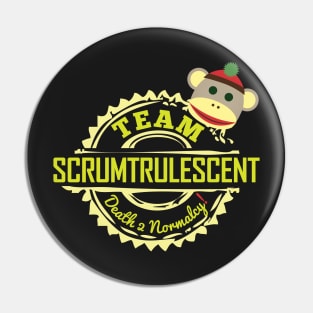Team Scrumtrulescent (Dark Tshirt) Pin