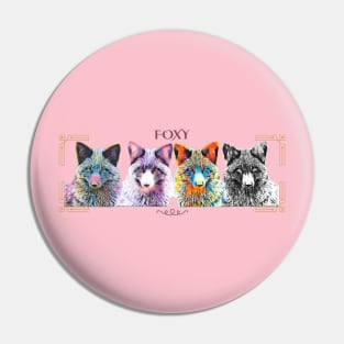 Foxy Four Pin