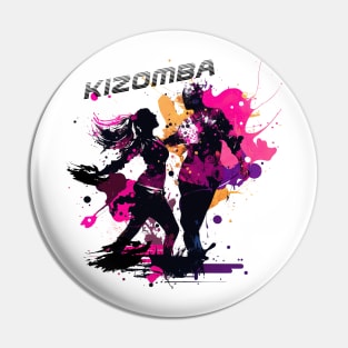 Kizomba art dance Pin