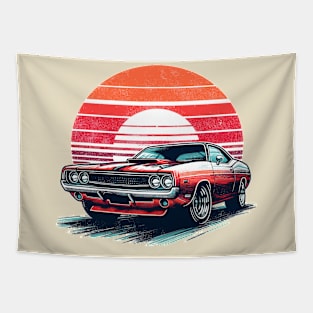 Muscle Car Tapestry