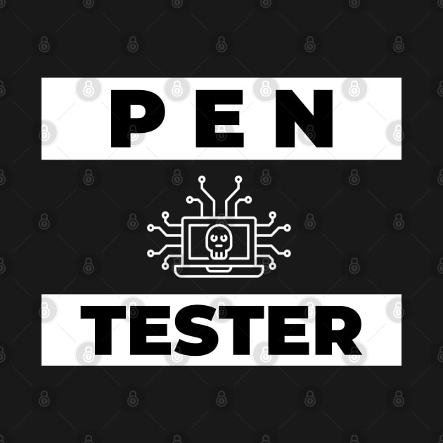 Cyber Security Pen Tester by Cyber Club Tees