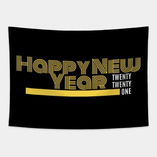 Happy New Year 2021 in text Tapestry