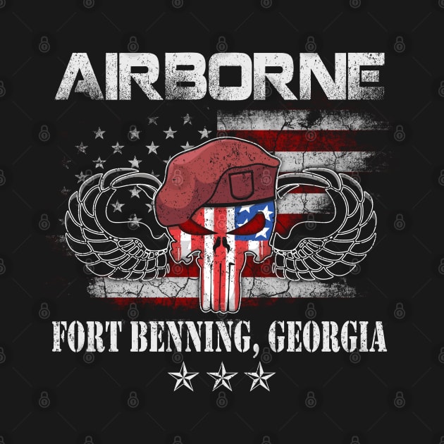 Fort Benning Army Base-Airborne Training-Columbus GA design by floridadori