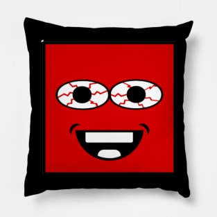 smiley face emoji Pillow