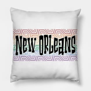 LGBTQ PRIDE EQUAL USA NEW ORLEANS Pillow