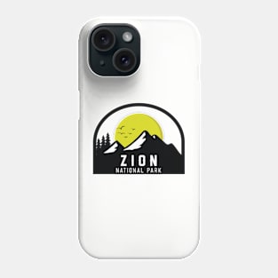 Zion National Park - Authentic Badge Phone Case