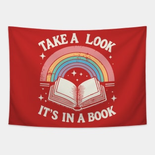 Take A Look It’s in a Book - Reading Rainbow Tapestry