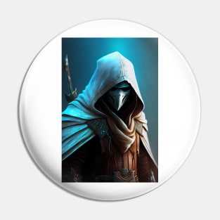 Robed Mysterious Assassin Pin