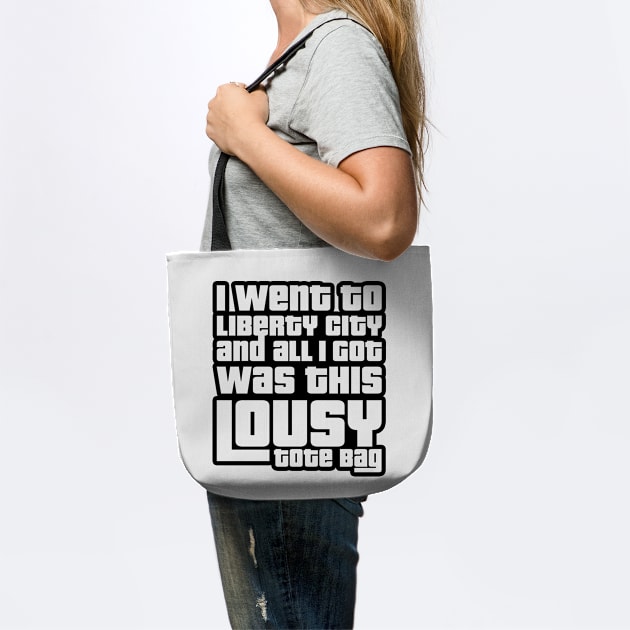 Liberty City lousy tote bag by AntiStyle