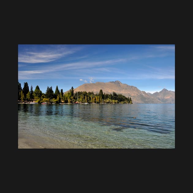 Nouvelle Zélande - Queenstown, Lac Wakatipu by franck380