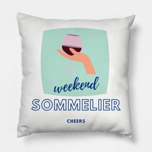 Weekend Sommelier Pillow