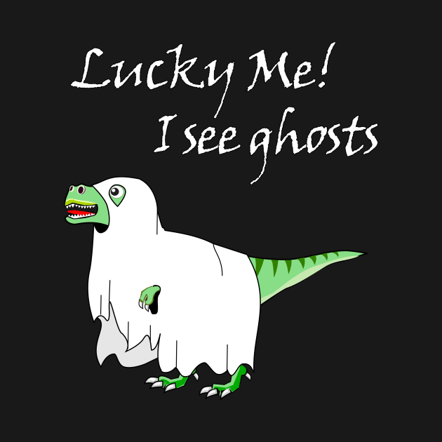 Lucky me I see ghosts by denip