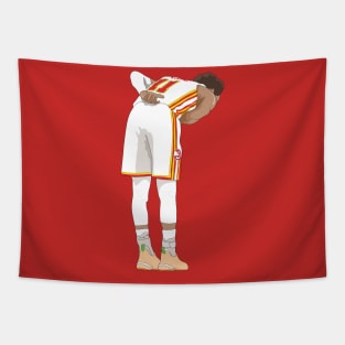 Trae Young Bow Tapestry