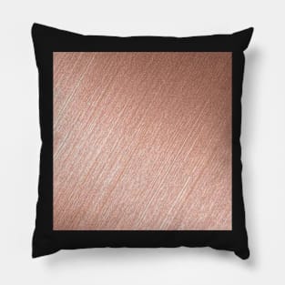 Rose gold Pillow