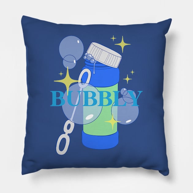 Bubbly Pillow by DreadfulDiamond