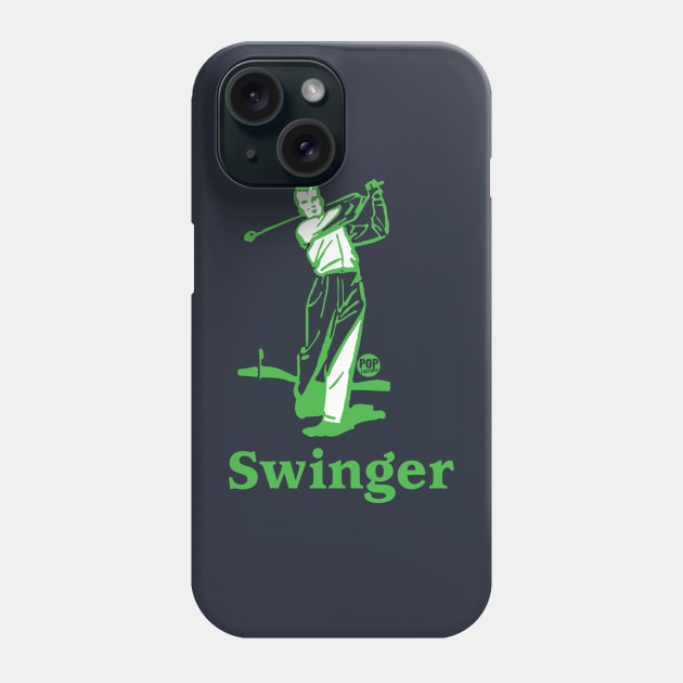 SWINGER Phone Case by toddgoldmanart