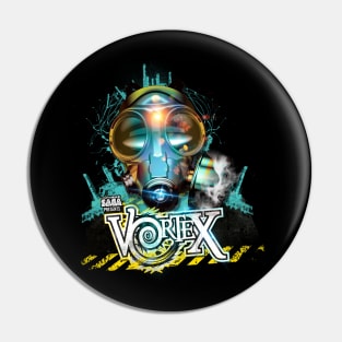 Vortex July Gas Mask Design Pin