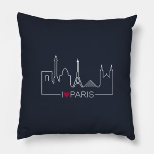 I love Paris Pillow