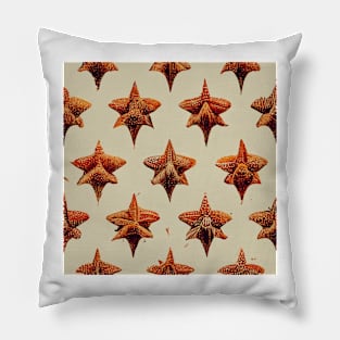 Vintage starfish Pillow