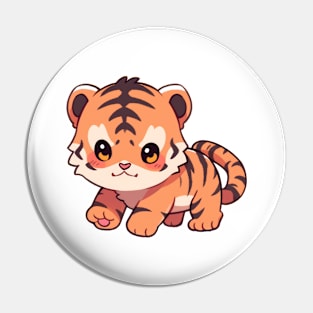 Cute little baby tiger Pin