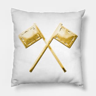 Freemasonry - Craft Lodge Officers Collar Jewel - Standard Bearer Pillow