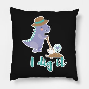 I Dig it Dino Pillow