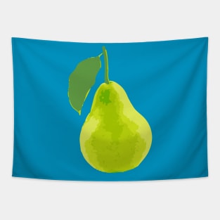 Minimalist Abstract Nature Art #59 Pear Tapestry