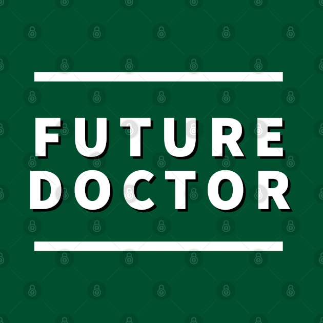 Future Doctor (dark background) by Brasilia Catholic