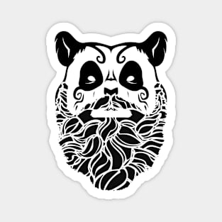 Panda Beard Magnet