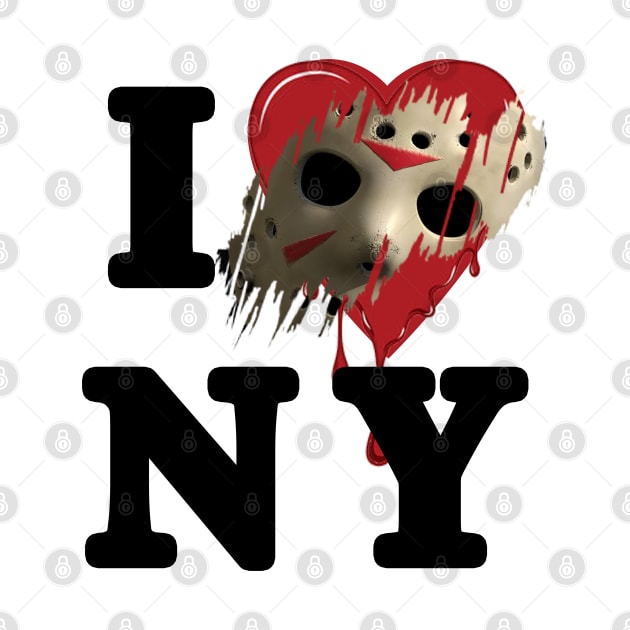 I Love New York, Friday the 13th by red-leaf