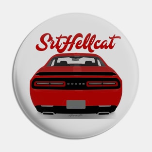 SRT HELLCAT Red Back Pin